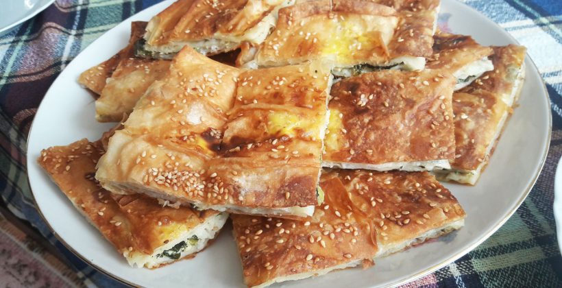Ispanaklı yufka böreği